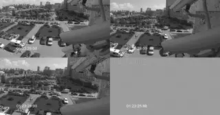 Установка систем видеонаблюдения на парковке в Новокузнецке в октябре